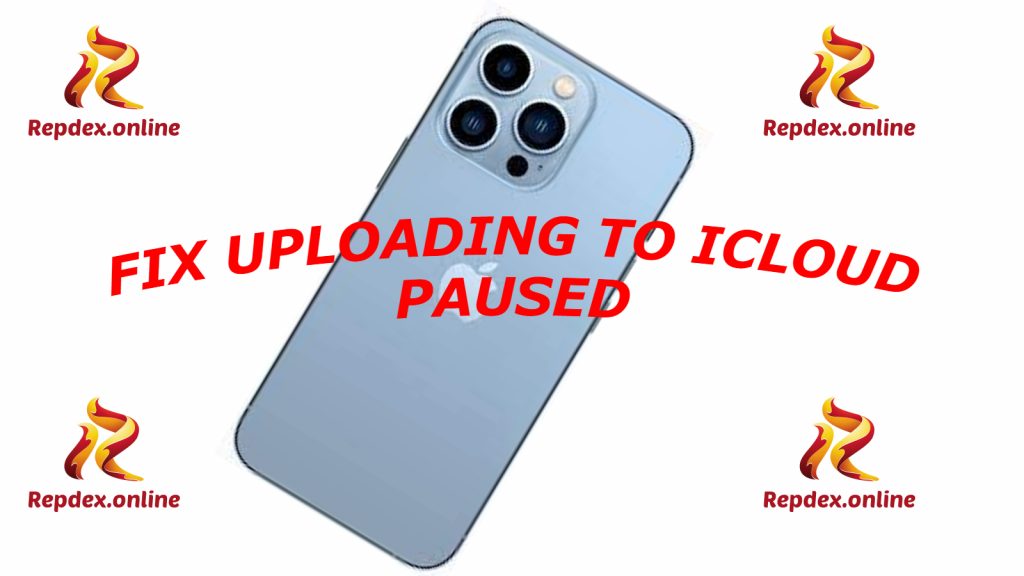 FIX UPLOADING TO iCLOUD PAUSED