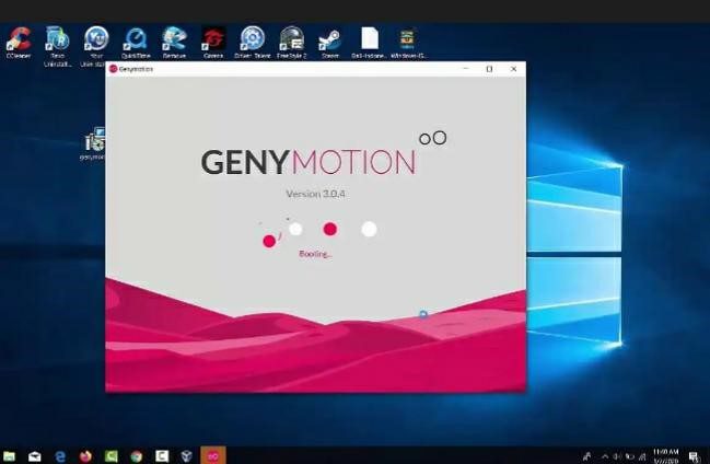 GenyMotion android emulator for windows